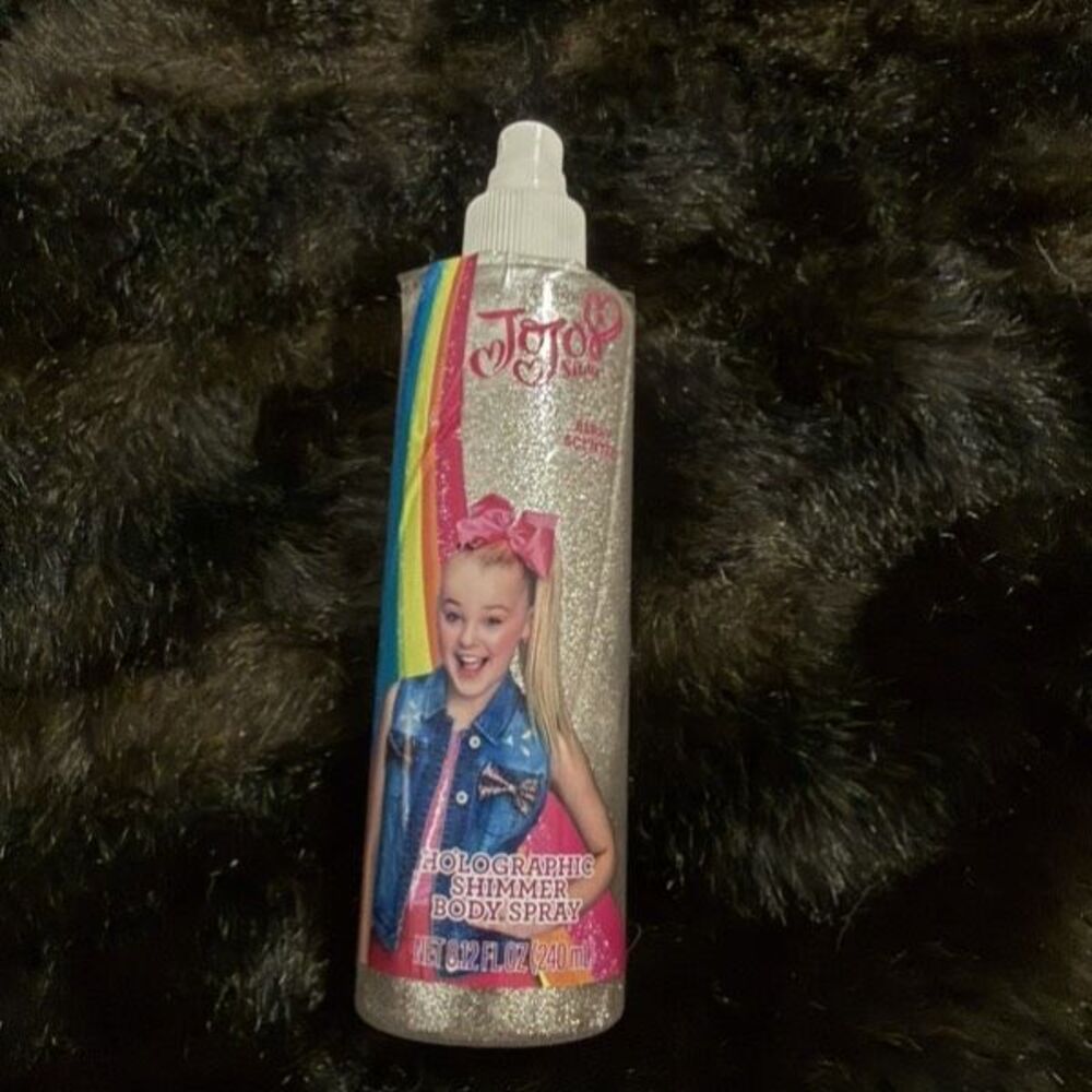 JoJo‎ Siwa Holographic Shimmer Body Spray Berry Scented Glitter